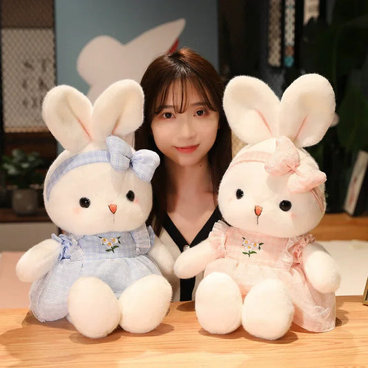 40CM Flower Skirt Bunny Plush