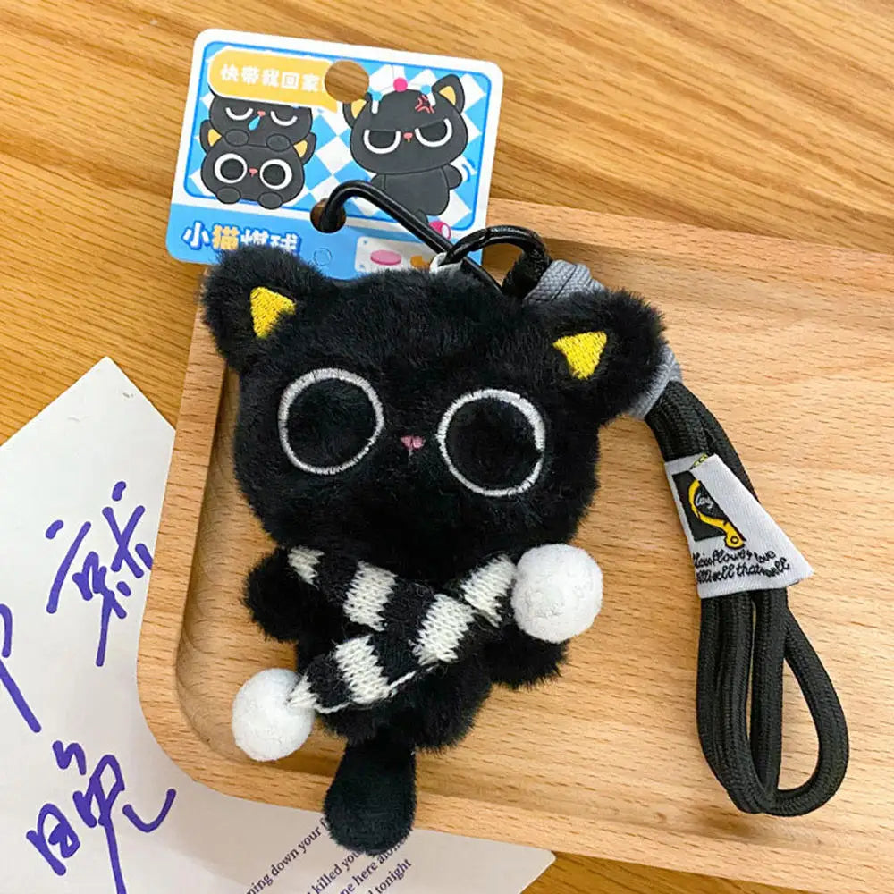 Cute Mini Black Cat Pendant