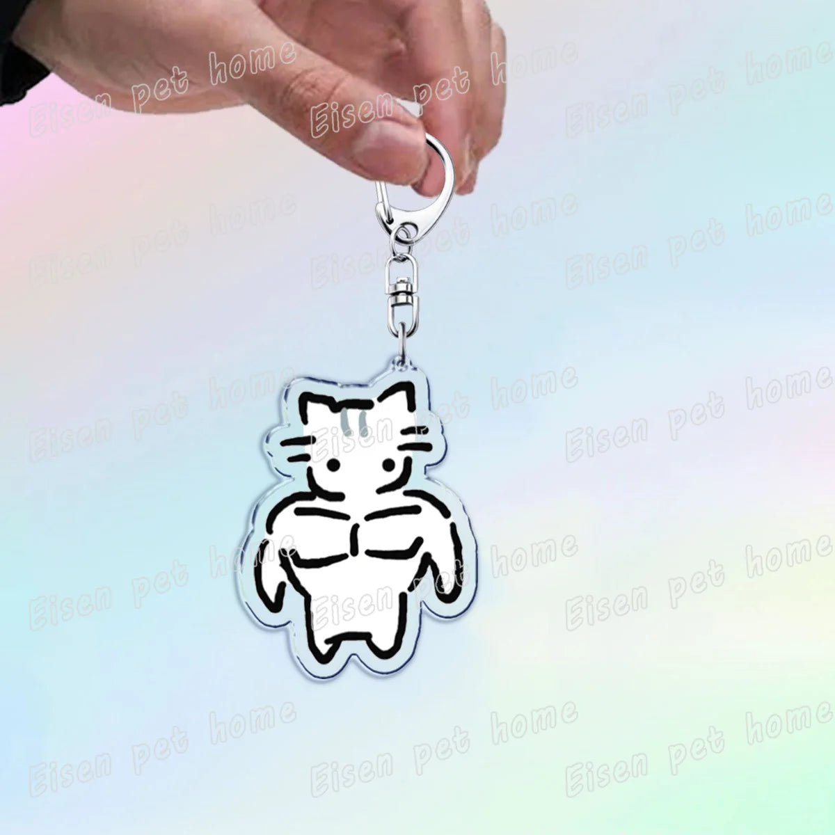 Cute Cat Cartoon Keychains