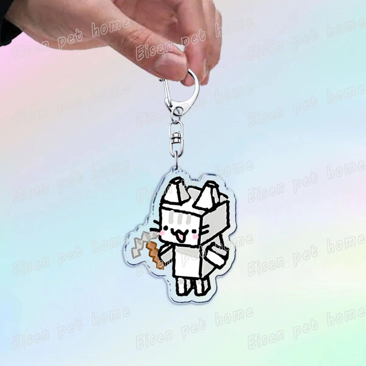 Cute Cat Cartoon Keychains