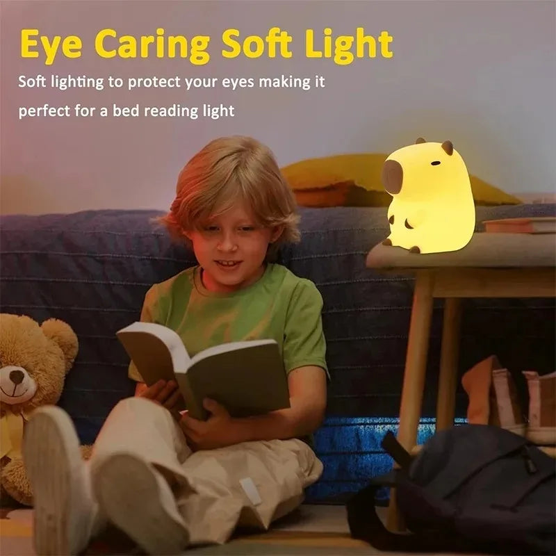 Cute Pet Capybara Night Light