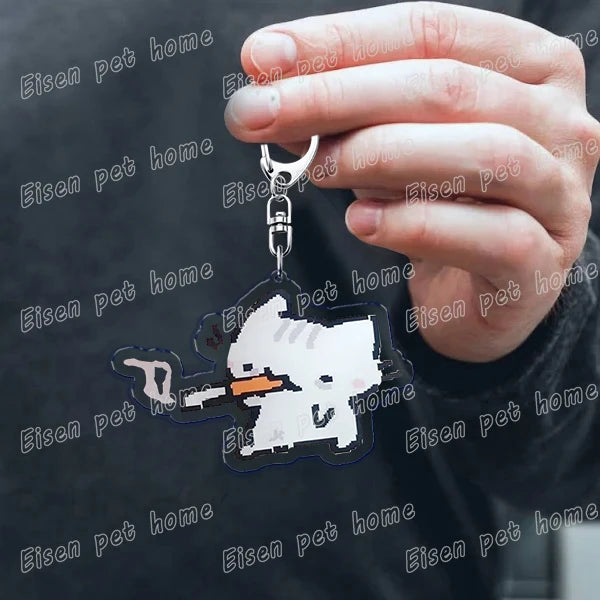Cute Cat Cartoon Keychains