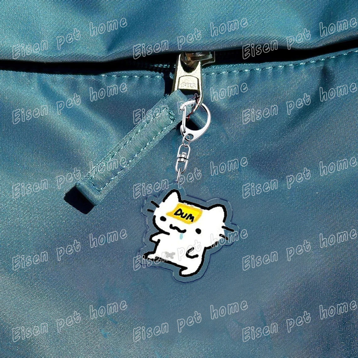 Cute Cat Cartoon Keychains