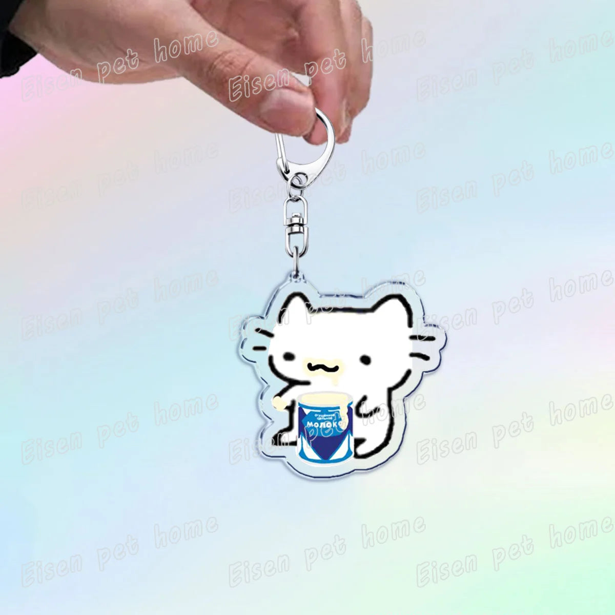 Cute Cat Cartoon Keychains