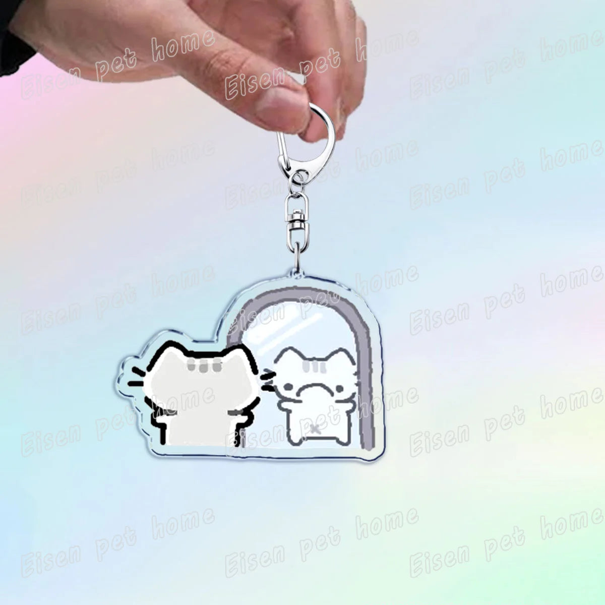 Cute Cat Cartoon Keychains