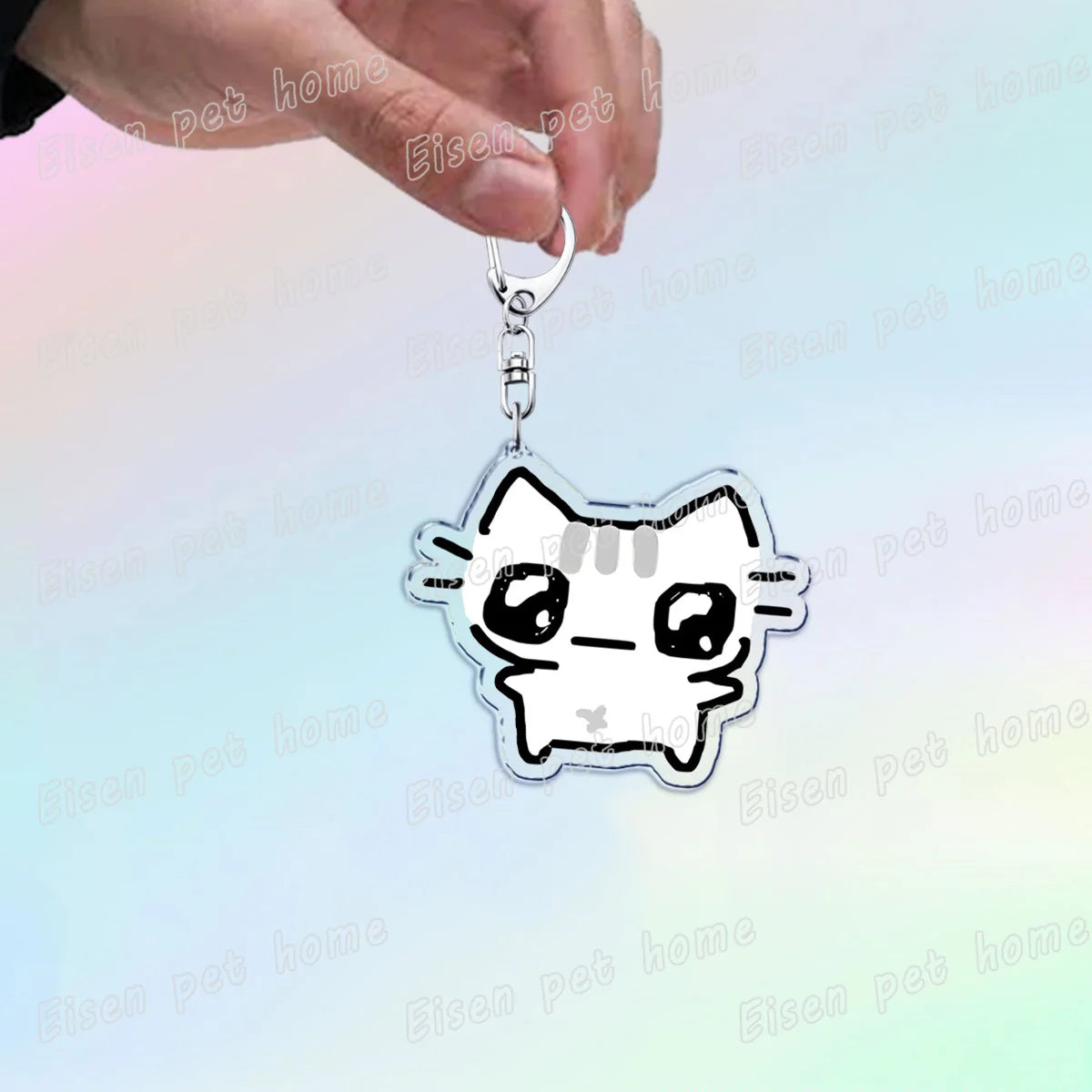 Cute Cat Cartoon Keychains