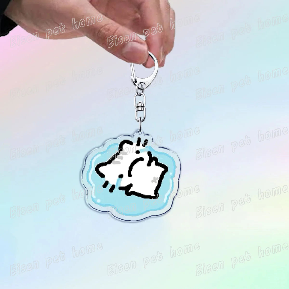 Cute Cat Cartoon Keychains