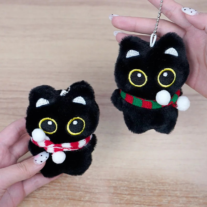 Cute Mini Black Cat Pendant