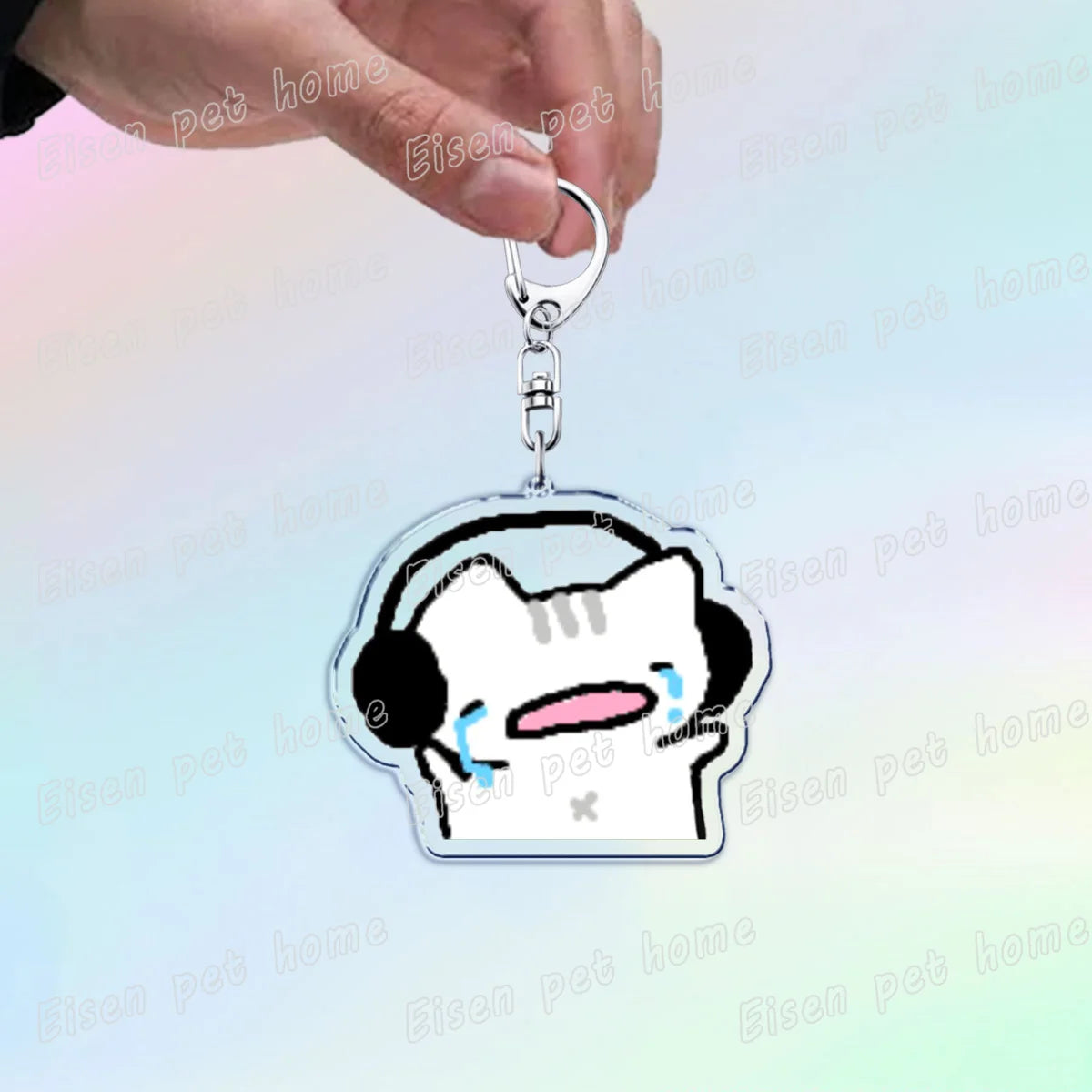 Cute Cat Cartoon Keychains