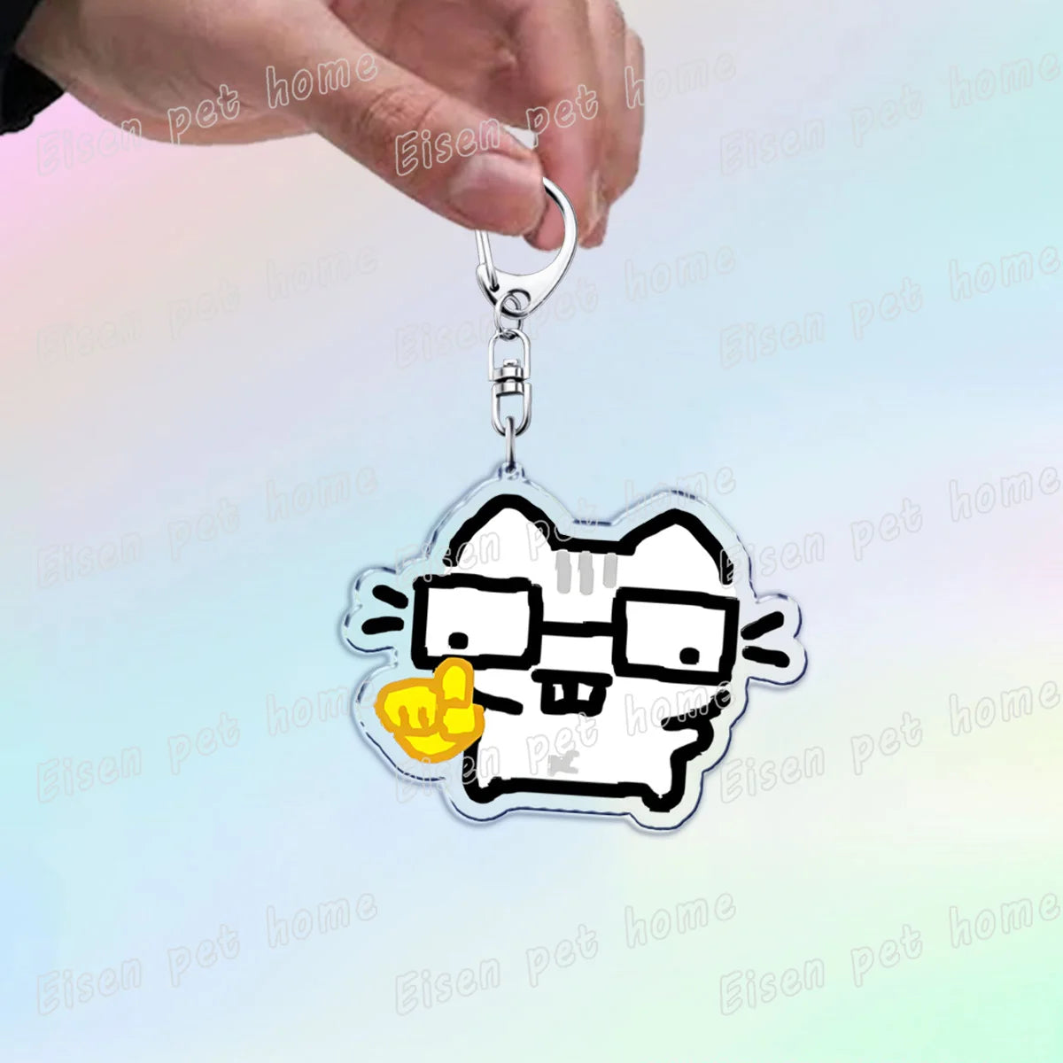 Cute Cat Cartoon Keychains