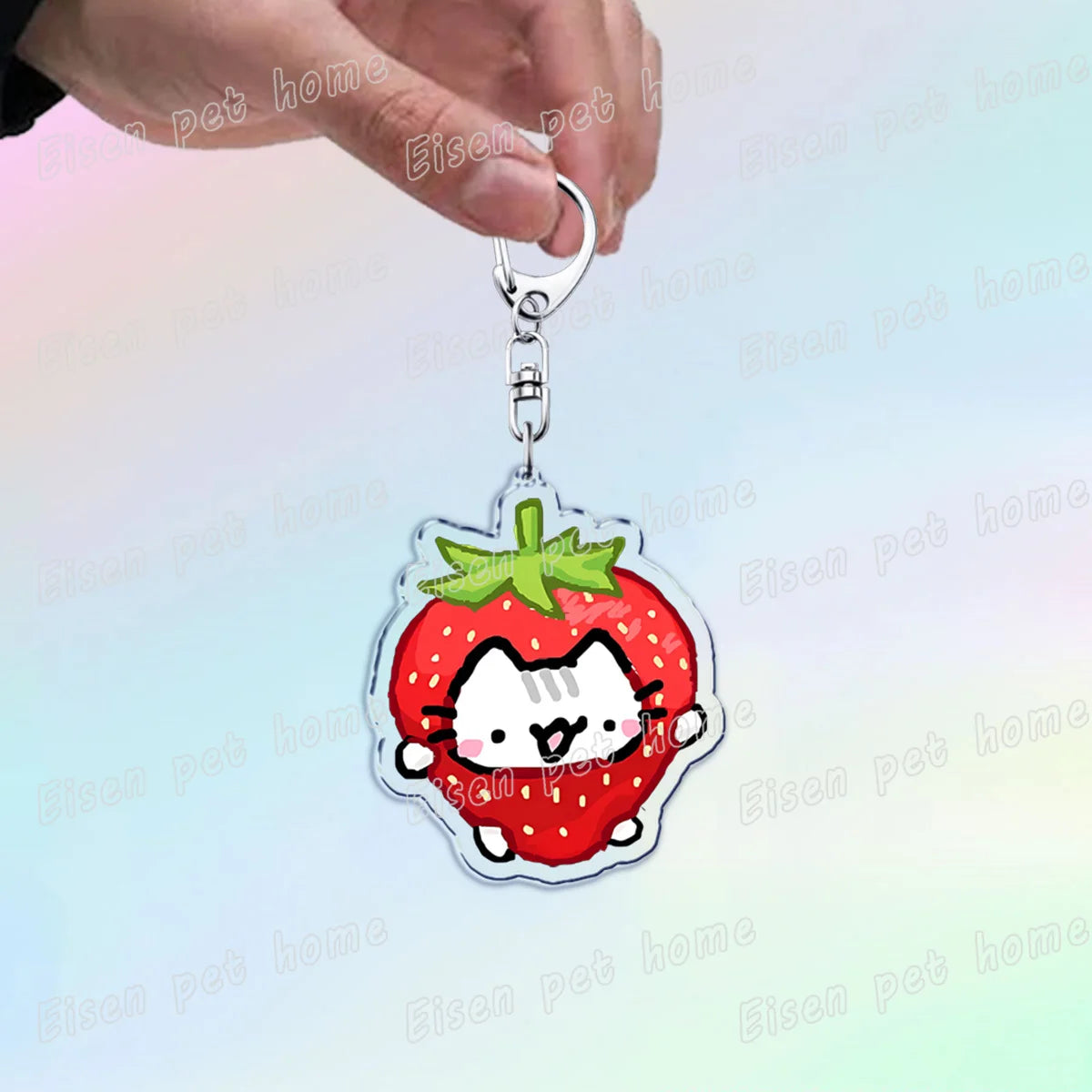 Cute Cat Cartoon Keychains