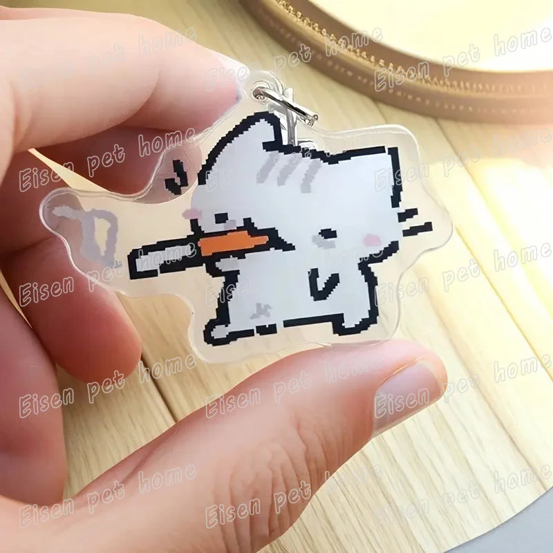 Cute Cat Cartoon Keychains