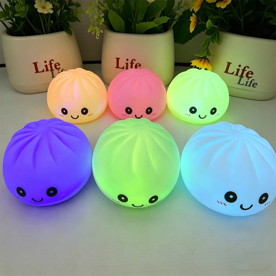 Healing Silicone Dumpling Night Light