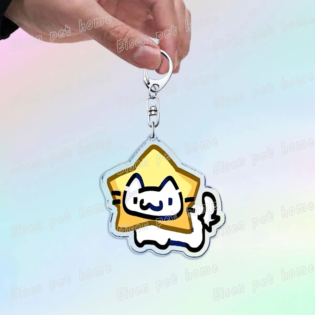 Cute Cat Cartoon Keychains