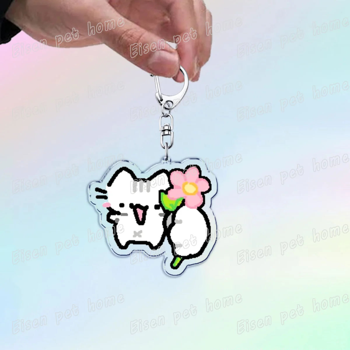 Cute Cat Cartoon Keychains