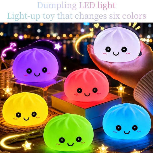 Healing Silicone Dumpling Night Light