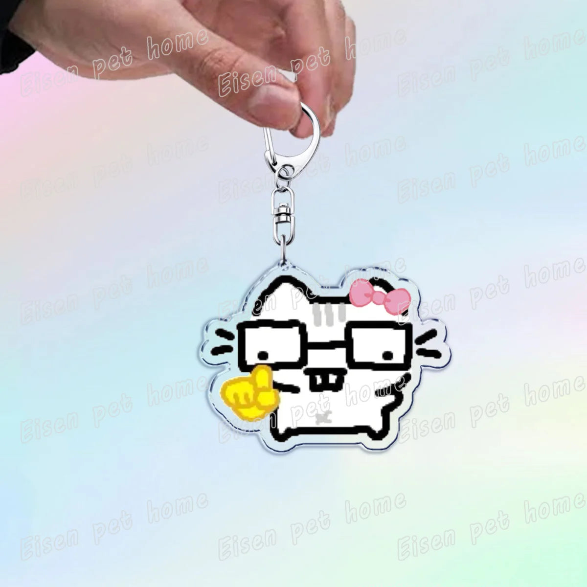 Cute Cat Cartoon Keychains