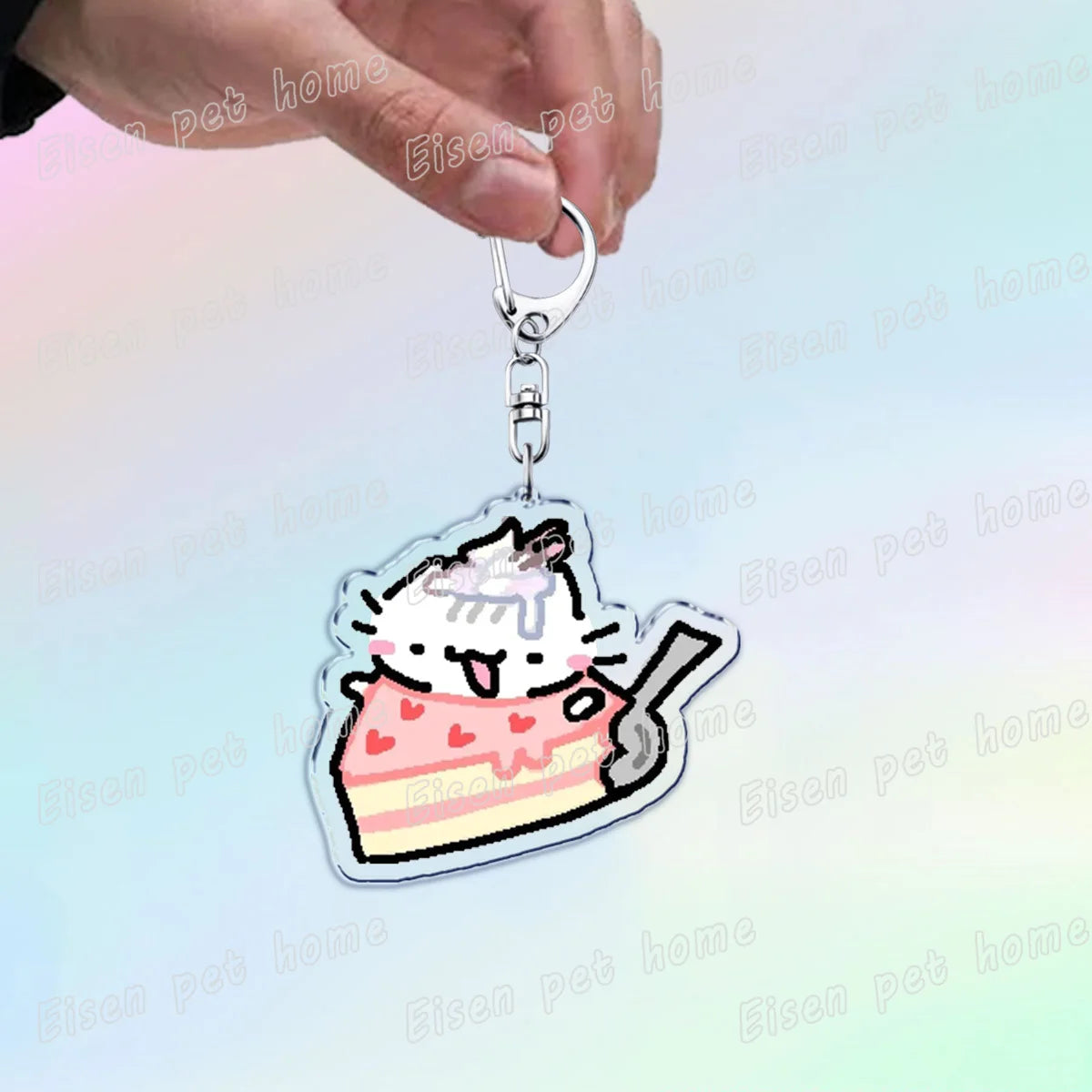 Cute Cat Cartoon Keychains